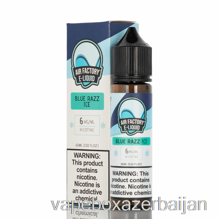 Vape Azerbaijan Frost - ICED Blue Razz - Air Factory - 60mL 0mg